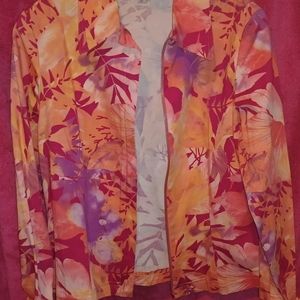 Cynthia Max floral jacket
